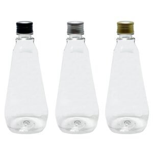 12 FRASCO PLÁSTICO CRISTAL PET 720ML TAMPA DIFUSOR C/ F MEL