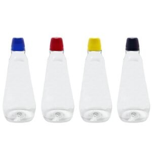 120 FRASCO PLÁSTICO CRISTAL 720ML C/ TAMPA DOSADORA 20ML MEL