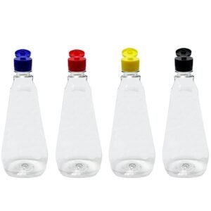 120 FRASCO PLÁSTICO CRISTAL PET 720ML C/ FLIPTOP BATOQUE MEL