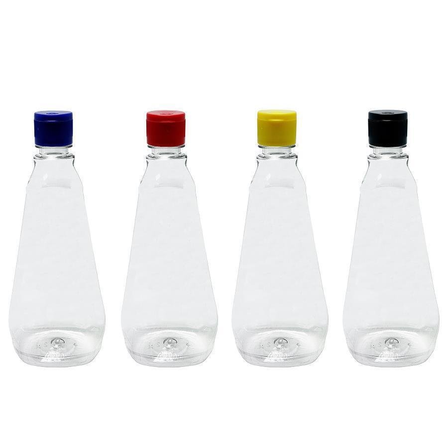 255 FRASCO PLÁSTICO CRISTAL PET 720ML C/ FLIPTOP BATOQUE MEL - Imagem 2