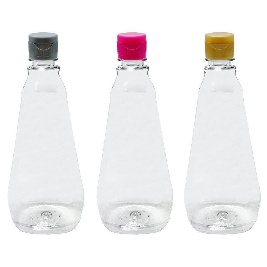 255 FRASCO PLÁSTICO CRISTAL PET 720ML C/ FLIPTOP BATOQUE MEL - Imagem 4