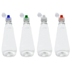 120 FRASCO PLÁSTICO CRISTAL 720ML C/ TAMPA FLIPTOP SPORT MEL