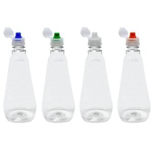 96 FRASCO PLÁSTICO CRISTAL 720ML C/ TAMPA FLIPTOP SPORT MEL