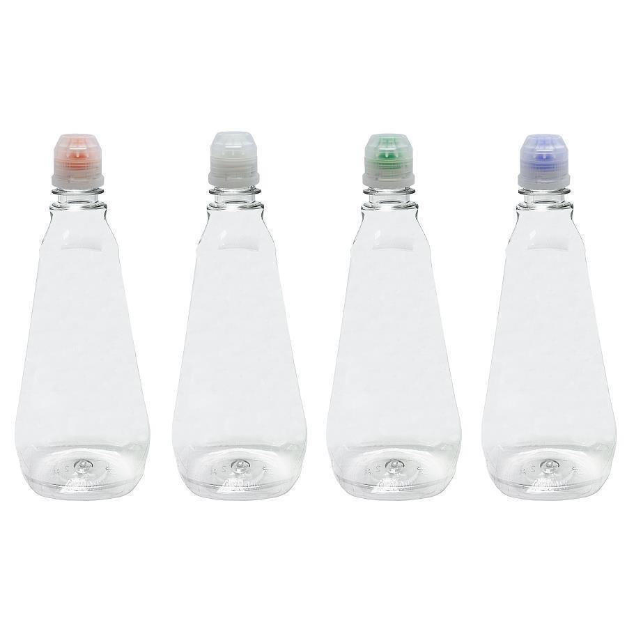 255 FRASCO PLÁSTICO CRISTAL 720ML C/ TAMPA FLIPTOP SPORT MEL - Imagem 2