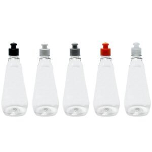 120 FRASCO PLÁSTICO CRISTAL PET 720ML COM TAMPA PUSHPULL MEL