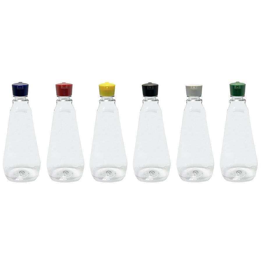 36 FRASCO PLÁSTICO CRISTAL PET 720ML TAMPA ROSCA 2 BICO MEL - Imagem 2