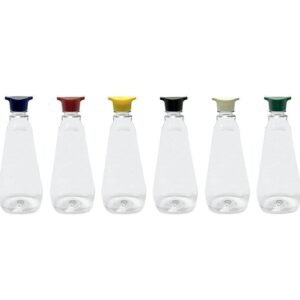 255 FRASCO PLÁSTICO CRISTAL PET 720ML TAMPA ROSCA 2 BICO MEL