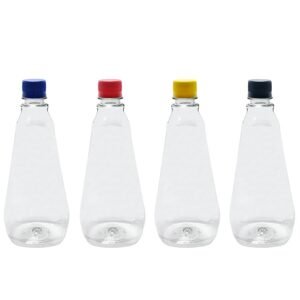 12 FRASCO PLÁSTICO CRISTAL PET 720ML TAMPA S BATOQUE MEL