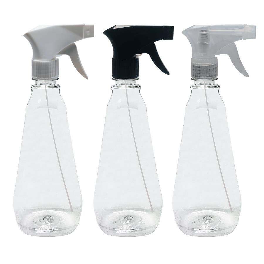 10 FRASCO PLÁSTICO CRISTAL PET 720ML VÁLVULA GATILHO MEL