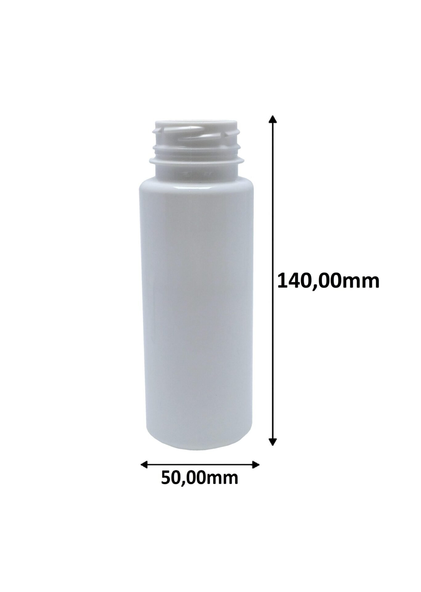 104 FRASCO PLÁSTICO BRANCO 200ML TAMPA DOSADORA 25ML CON - Imagem 4