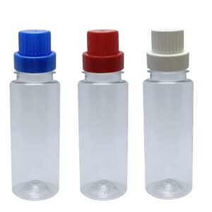 104 FRASCO PLÁSTICO CRISTAL 200ML TAMPA DOSADORA 25ML CON