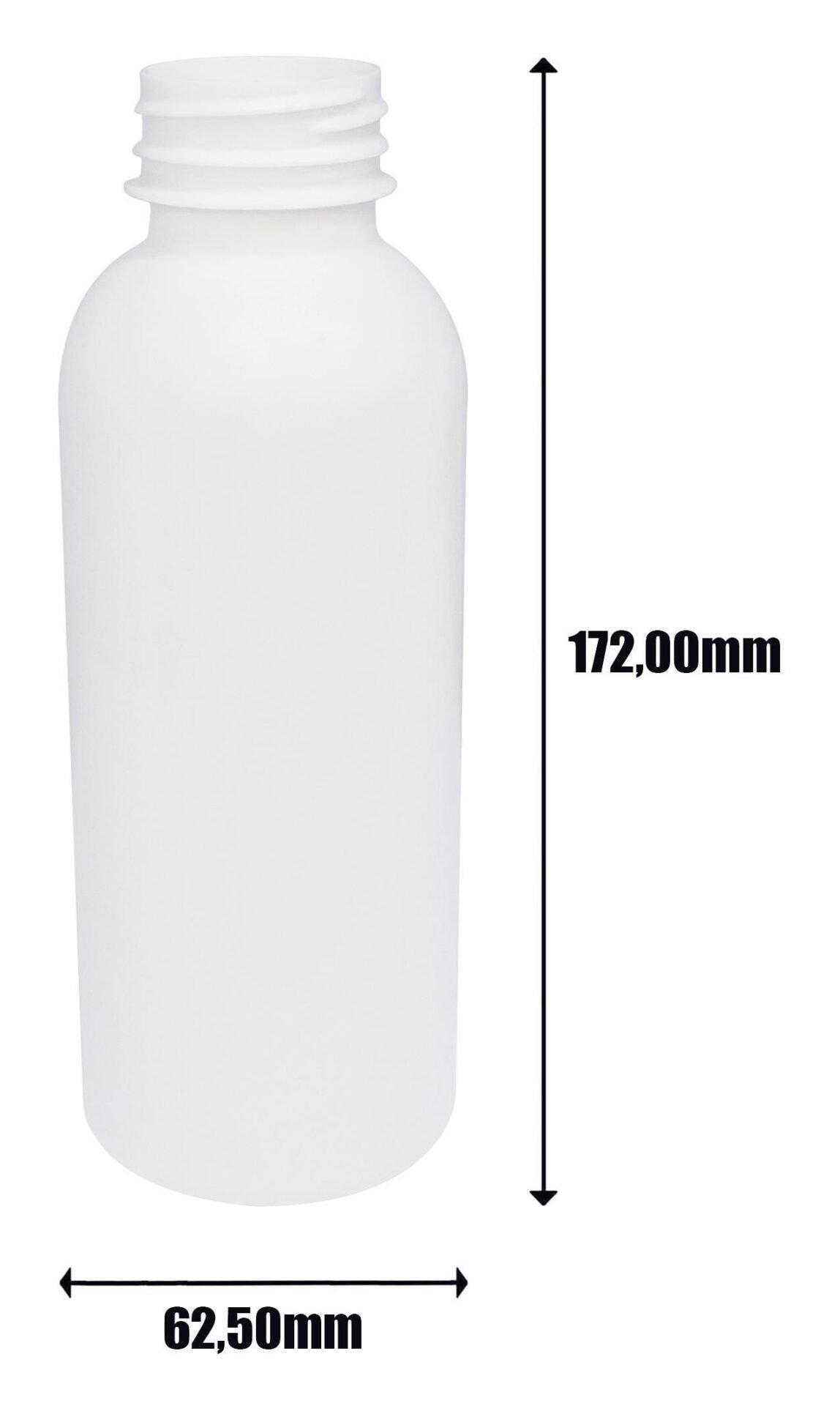 324 FRASCO PLÁSTICO BRANCO 400ML TAMPA DOSADORA 25ML DET - Imagem 4