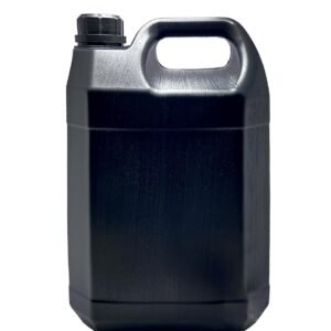 7 GALÃO BOMBONA PRETO PEAD 5L C/ TAMPA ROSCA LACRE E ALÇA