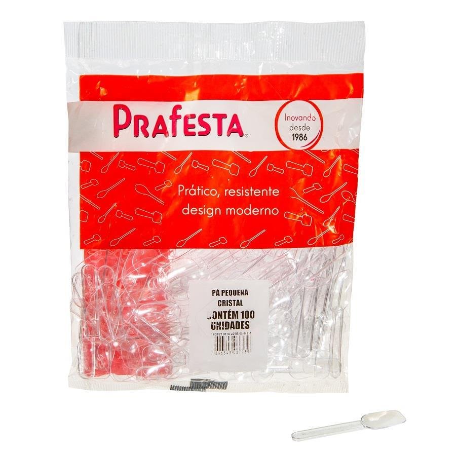 200 PA PEQUENA CRISTAL PLÁSTICO 74X21MM PRAFESTA - Imagem 2
