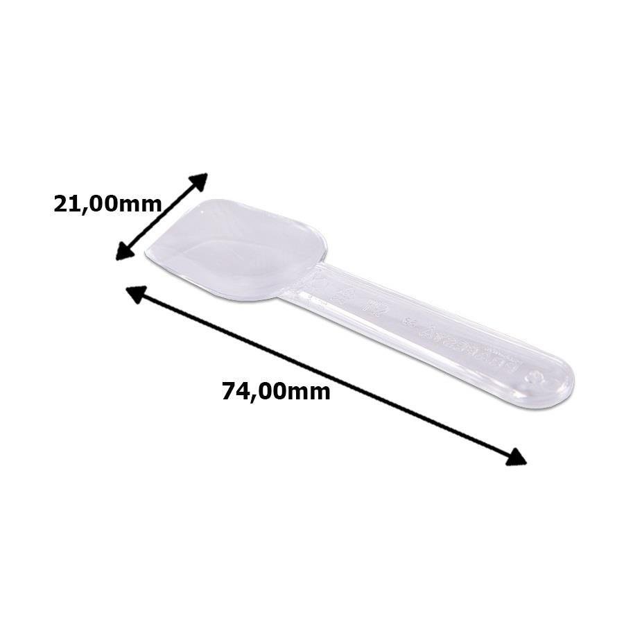 200 PA PEQUENA CRISTAL PLÁSTICO 74X21MM PRAFESTA - Imagem 4