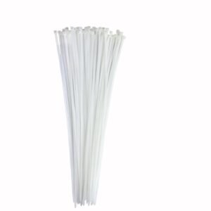 40 PACOTE ABRAÇADEIRAS DE NYLON BRANCA 4,8X380MM C/ 50 UNID