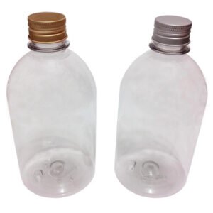 212 Frascos Plástico Cristal Pet 500ml Tampa Aluminio S/ Sab