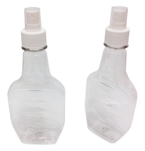 340 Frascos Plásticos Cristal Pet 250ml Válvula Spray S Mol