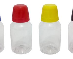 416 Frasco Plástico Cristal Pet 100ml C/ Tampa Dosadora 20ml