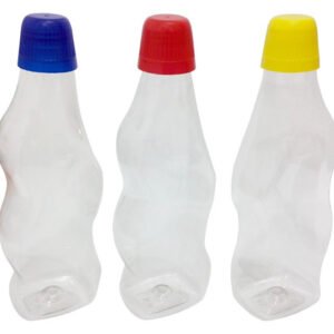 132 Frasco Plástico Cristal Pet 380ml Tamp Dosadora 20ml Cat