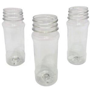 40 Frascos Plástico Cristal Pet 120ml Vazio Sem Tampas Con