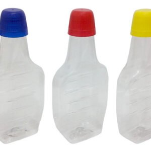 81 Frasco Plástico Cristal Pet 250ml Tamp Dosadora 20ml Mol