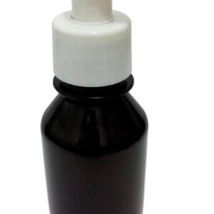 172 Frascos Plásticos Âmbar 100ml Válvula Bico Pato S Far