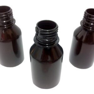 196 Frascos Plástico Âmbar Pet 100ml Vazios Sem Tampas Far