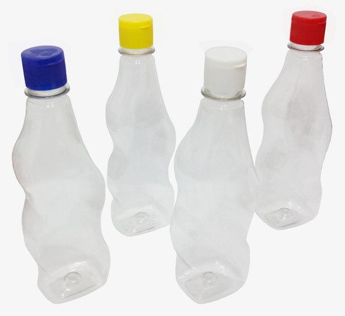 132 Frascos Plástico Cristal Pet 380ml C/ Tampa Fliptop Cat - Imagem 2