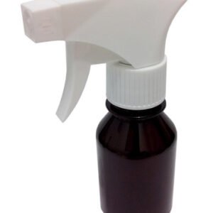 365 Frasco Plástico Âmbar Pet 100ml Com Válvula De Gatilho