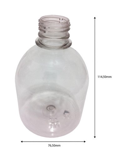 226 Frascos Plástico Cristal Pet 300ml C/ Tampa Disktop Sab - Imagem 6