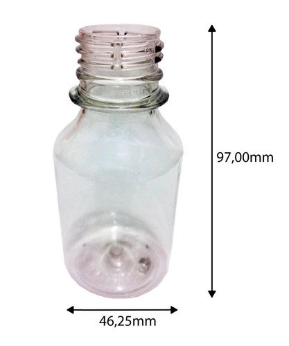 939 Frasco Plástico Cristal Pet 100ml C/ Tampa Dosadora 20ml - Imagem 6