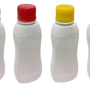 468 Frascos Plástico Branco Pet 200ml Tampa Rosca Lacre Cat