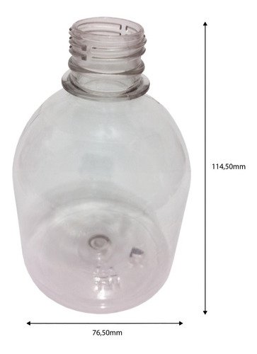 18 Frasco Plástico Cristal Pet 300ml Tampa Difusor C/ F Sab - Imagem 4