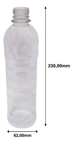 12 Frascos Plástico Cristal 500ml Tampa Difusor Varetas Lim - Imagem 5