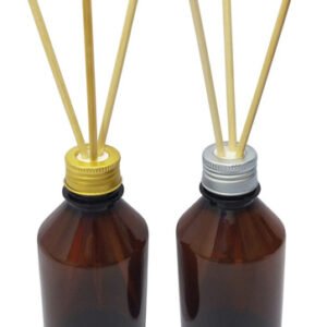 91 Frascos Plástico Âmbar 250ml Tampa Difusor Varetas Far