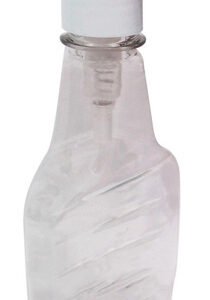 340 Frascos Plástico Cristal 250ml Válvula Bico Pato S Mol