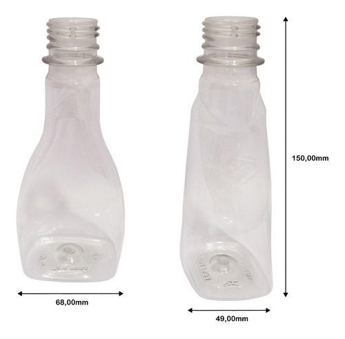 378 Frascos Plástico Cristal Pet 200ml Tampa Rosca Lacre Mol - Imagem 6