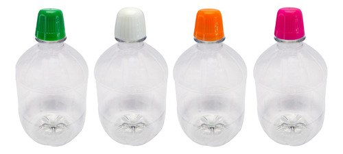 40 Frasco Plástico Cristal Pet 500ml Tamp Dosadora 20ml Cac - Imagem 2