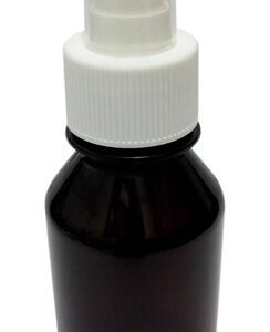 626 Frascos Plásticos Âmbar 100ml Vazios C/ Válvula Spray S