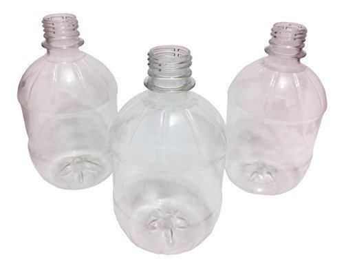 90 Frascos Plástico Cristal Pet 500ml Cachaça Sem Tampa Cac