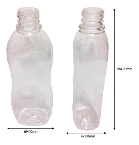 17 Frasco Plástico Cristal Pet 360ml Tamp Dosadora 20ml Cat - Imagem 6