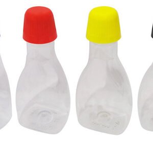 272 Frasco Plástico Cristal Pet 200ml Tamp Dosadora 20ml Mol