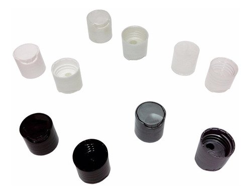 240 Frascos Plásticos Branco Pet 60ml Shampoo Tampa Disktop - Imagem 7