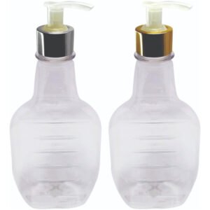 161 Frascos Plástico Cristal 250ml Válvula Bico Pato L Mol