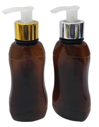 96 Frascos Plástico Âmbar 200ml Válvula Bico Pato L Cat