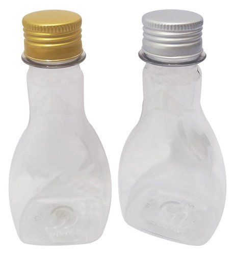 26 Frascos Plástico Cristal Pet 200ml Tampa Aluminio S/ Mol