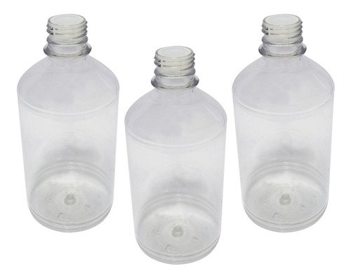 678 Frasco Plástico Cristal Pet 500ml Tampa L Batoque Far - Imagem 2