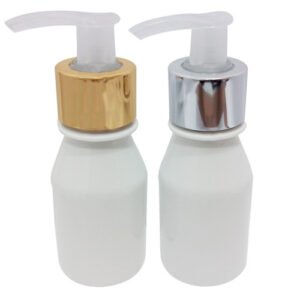 48 Frascos Plásticos Branco 60ml Válvula Bico Pato L Far