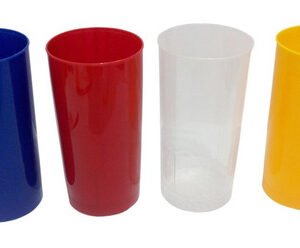 592 Copos Plásticos Coloridos De 200ml Lavável